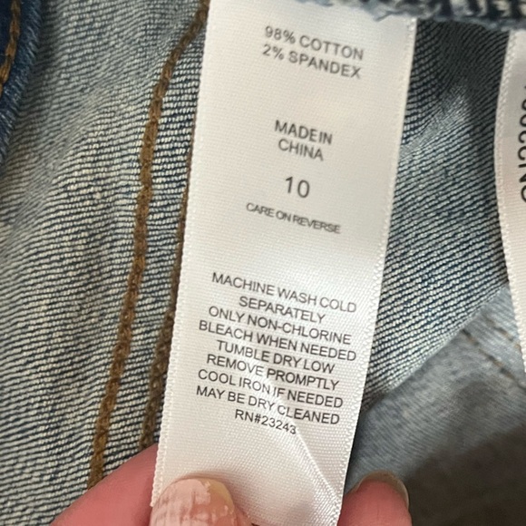 Women's NY&C High-rise Barely Bootcut Jeans Sz10 - Picture 11 of 11